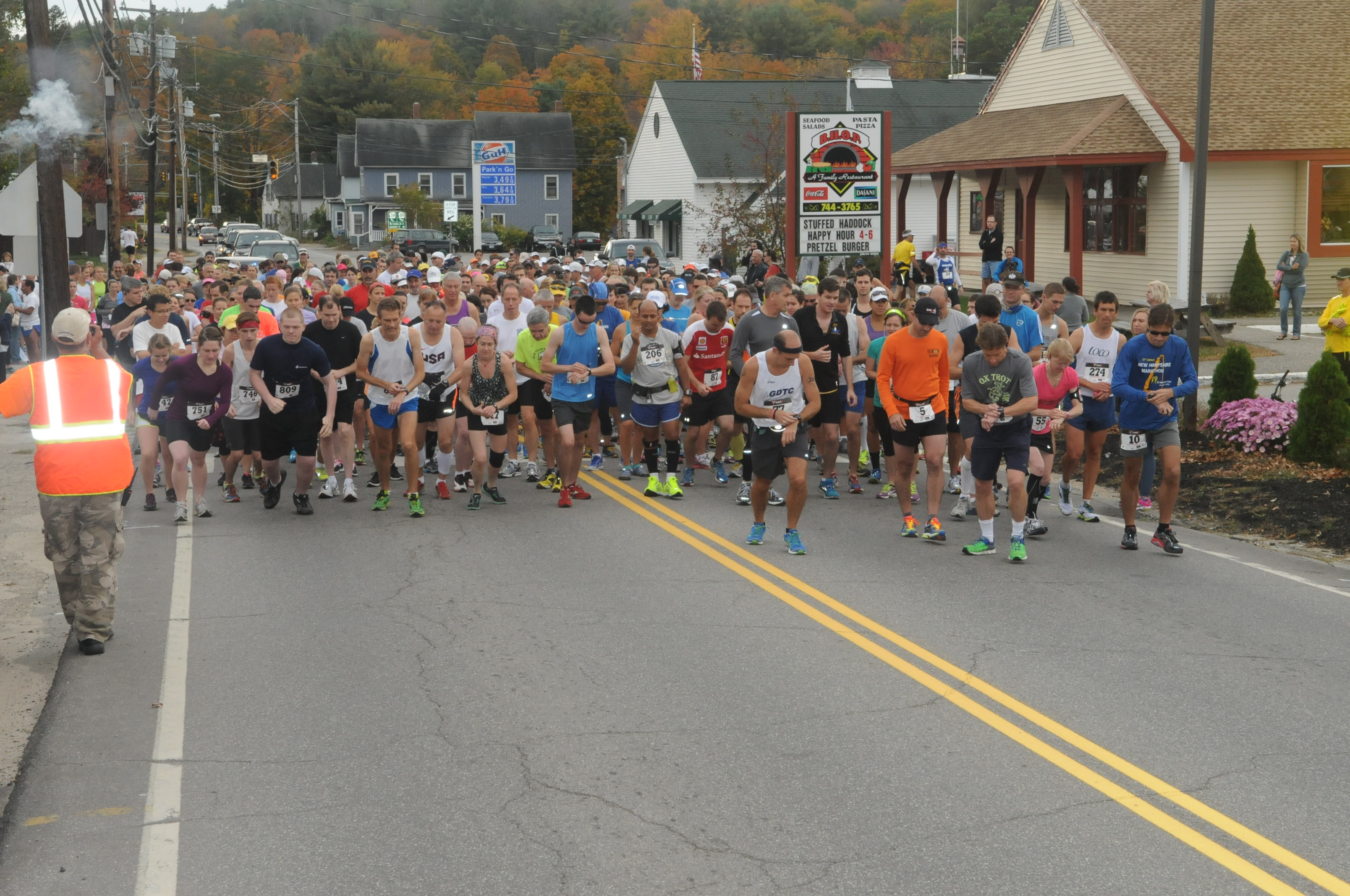 Race Report New Hampshire Marathon, Bristol, NH, USA, 5th October 2013
